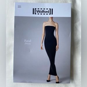 UNOPENED Black Wolford Fatal Dress